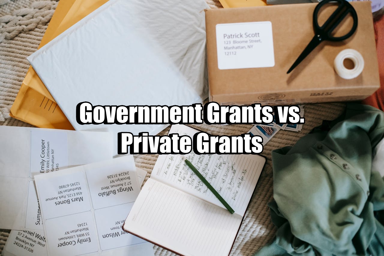 Government Grants vs. Private Grants