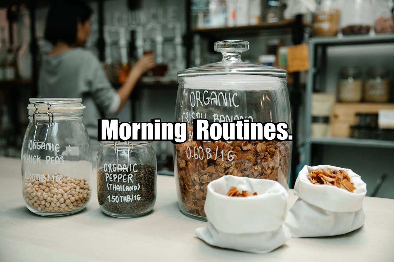 Morning Routines.