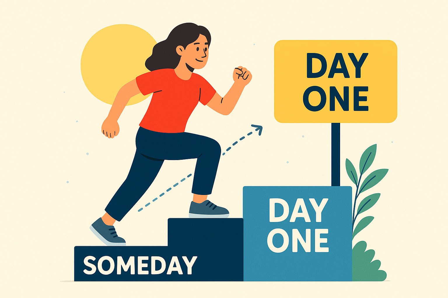 “Someday” to “Day One”