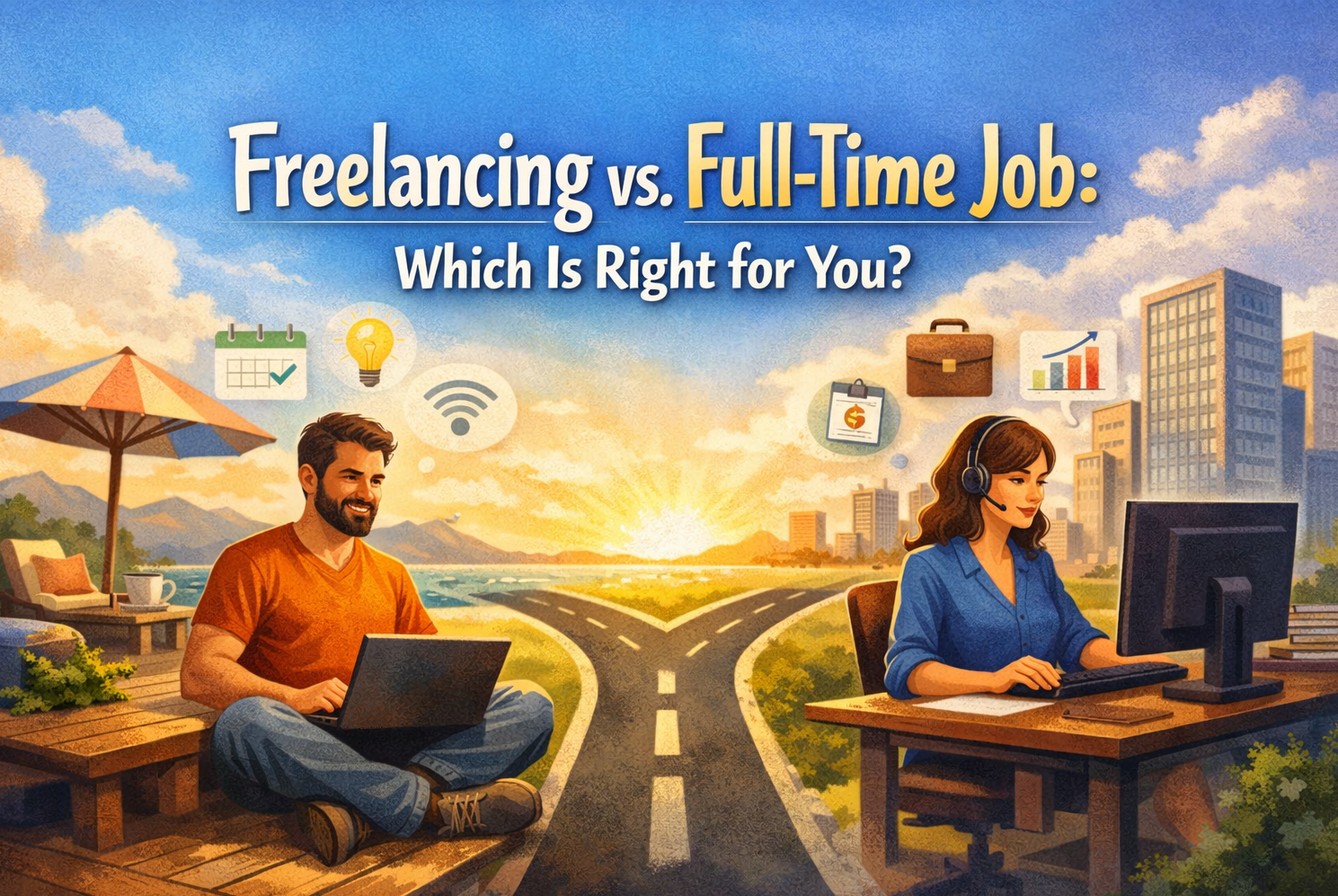Freelancing vs. Full-Time Job
